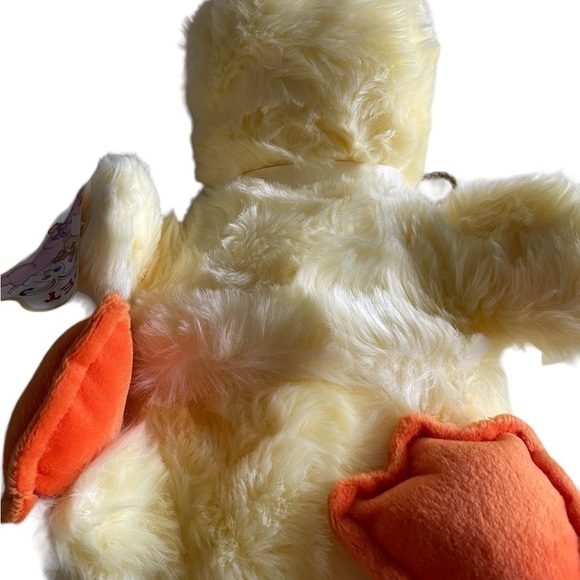 Vintage Google Eyed Duck Puppet 17” Stuffed Plush Yellow - Picture 4 of 8